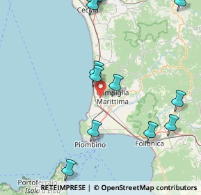 Mappa Via Botro ai Marmi, 57027 San Vincenzo LI, Italia (21.89786)
