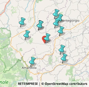 Mappa Via del Mattatoio, 62020 Penna San Giovanni MC, Italia (7.115)