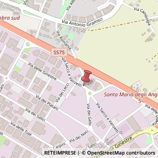 Mappa Via sacco e vanzetti 16, 06083 Bastia Umbra, Perugia (Umbria)