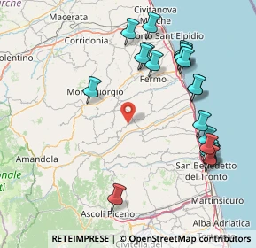 Mappa 63851 Ortezzano FM, Italia (18.642)
