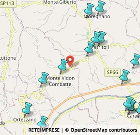 Mappa 63851 Ortezzano FM, Italia (3.09933)