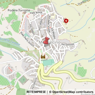 Mappa Via Ricasoli, 15, 53024 Montalcino, Siena (Toscana)