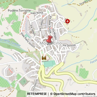 Mappa Via Boldrini, 13, 53024 Montalcino, Siena (Toscana)
