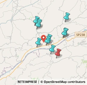 Mappa Contrada S. Antonio, 63848 Valmir FM, Italia (2.86)