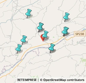 Mappa Contrada S. Antonio, 63848 Valmir FM, Italia (3.39636)