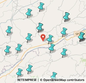 Mappa Contrada S. Antonio, 63848 Valmir FM, Italia (5.2005)