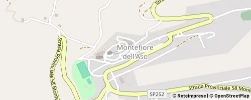Mappa Montefiore dell’Aso