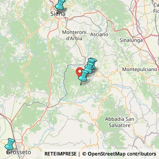 Mappa Località Corte Pavone, 53024 Montalcino SI, Italia (36.21643)