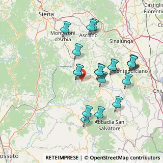 Mappa Località Rasina, 53024 Montalcino SI, Italia (15.391)