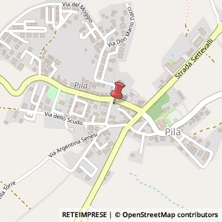 Mappa Strada Castel del Piano - Pila, 43P, 06132 Perugia, Perugia (Umbria)