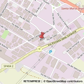 Mappa Via dei Salici, 28, 06083 Bastia Umbra, Perugia (Umbria)
