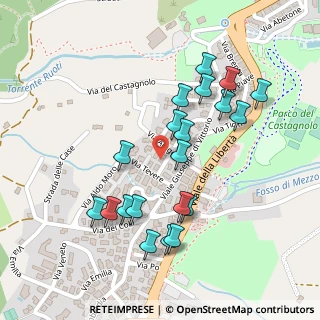Mappa Via Volturno, 53042 Chianciano Terme SI, Italia (0.2475)
