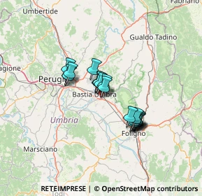 Mappa Via Giuseppe Cipolla, 06081 Santa Maria degli Angeli PG, Italia (9.742)