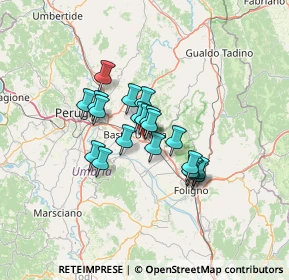 Mappa Via Giuseppe Cipolla, 06081 Santa Maria degli Angeli PG, Italia (9.444)