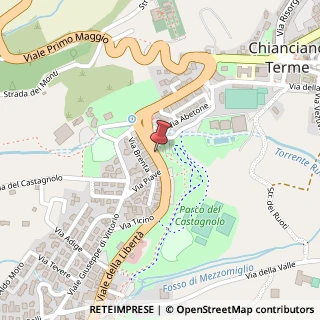 Mappa Viale della Libertà, 150, 53042, 53042 Chianciano Terme, Siena (Toscana)