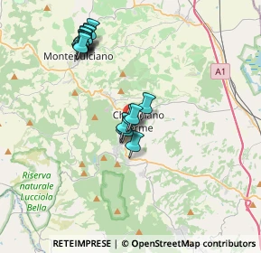 Mappa Viale di Vittorio, 53042 Chianciano Terme SI, Italia (3.49625)