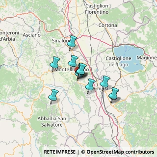Mappa Viale di Vittorio, 53042 Chianciano Terme SI, Italia (9.03417)