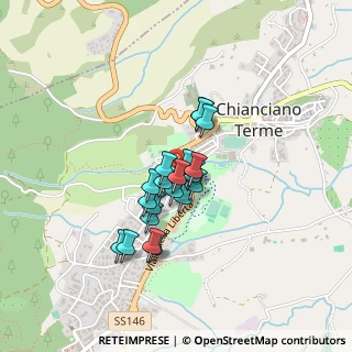 Mappa Viale di Vittorio, 53042 Chianciano Terme SI, Italia (0.305)