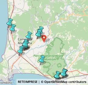 Mappa Località Metocchina, 57028 Suvereto LI, Italia (10.2175)