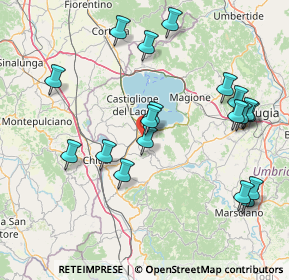 Mappa Via Santa Maria, 06061 Castiglione del Lago PG, Italia (17.90579)