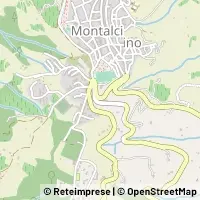 Hartă Montalcino