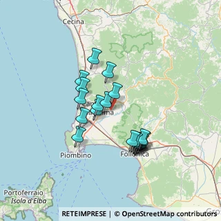 Mappa Località Pratini, 57028 Suvereto LI, Italia (12.32)