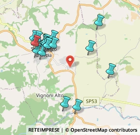 Mappa Via I Maggio, 53027 San Quirico d'Orcia SI, Italia (2.0145)