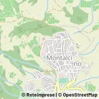 Mapa Montalcino