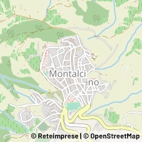 Térkép Montalcino