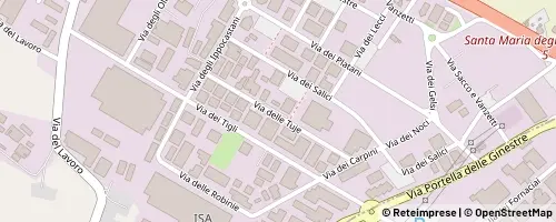 Mappa Bastia Umbra