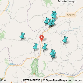 Mappa Contrada Molino, 63839 Servigliano FM, Italia (3.92417)