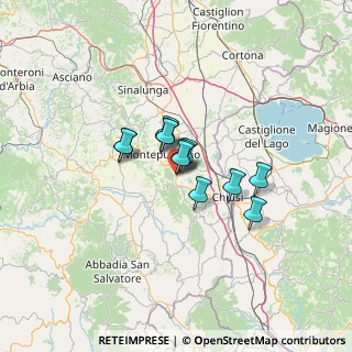 Mappa Chianciano-Via Di Vittorio, 53042 Chianciano Terme SI, Italia (8.08667)
