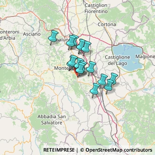Mappa Chianciano-Via Di Vittorio, 53042 Chianciano Terme SI, Italia (9.33375)