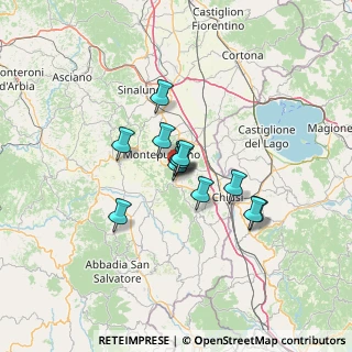 Mappa Chianciano-Via Di Vittorio, 53042 Chianciano Terme SI, Italia (8.99833)