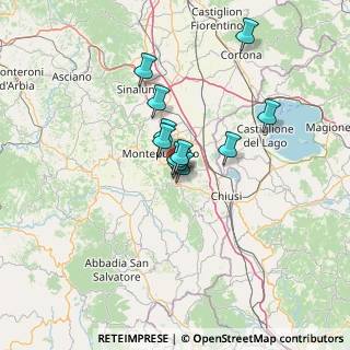 Mappa Via Piave, 53042 Chianciano Terme SI, Italia (9.38)