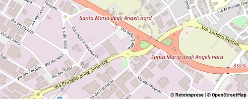 Mappa Bastia Umbra