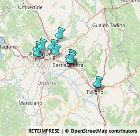 Mappa 06126 Bastia Umbra PG, Italia (9.85917)