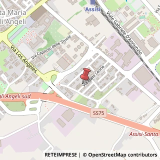 Mappa Via Frate Leone, 34, 06081 Assisi, Perugia (Umbria)