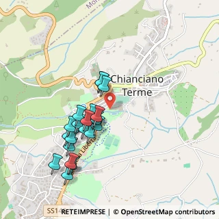 Mappa Via Abetone, 53042 Chianciano Terme SI, Italia (0.469)
