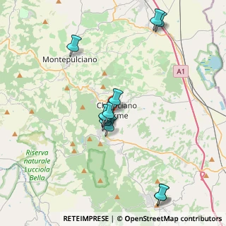 Mappa Via Abetone, 53042 Chianciano Terme SI, Italia (4)