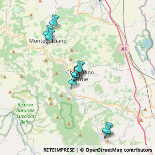 Mappa Via Abetone, 53042 Chianciano Terme SI, Italia (4.06455)