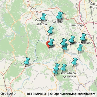 Mappa Loc. La Martoccia, 53024 Montalcino SI, Italia (16.8805)