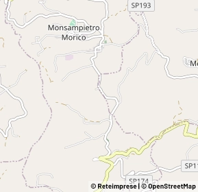 Mappa 63842 Monsampietro Morico FM, Italia (1.24167)