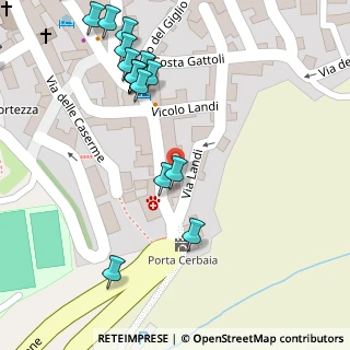 Mappa Via Landi, 53024 Montalcino SI, Italia (0.1104)