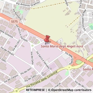 Mappa Via delle Querce, 45, 06083 Assisi, Perugia (Umbria)