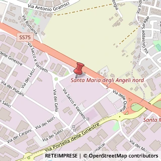 Mappa Via delle Querce, 3, 06083 Foligno, Perugia (Umbria)