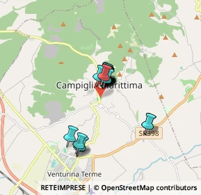 Mappa SP20, 57021 Campiglia Marittima LI, Italia (1.038)