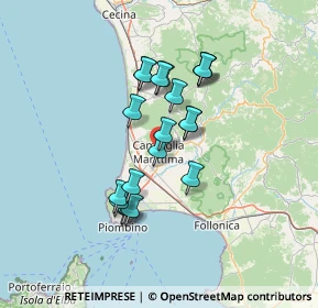 Mappa SP20, 57021 Campiglia Marittima LI, Italia (11.513)