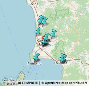 Mappa SP20, 57021 Campiglia Marittima LI, Italia (10.228)