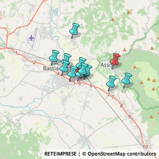 Mappa Via Enrico Mattei, 06081 Santa Maria degli Angeli PG, Italia (2.3125)